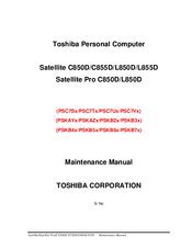 Toshiba satellite manual free download